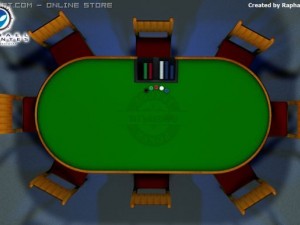 poker table 3D 模型