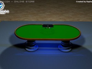 poker table 3D 模型