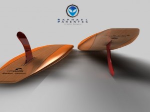 long surf board Modelo 3D