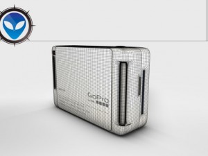 gopro hero2 camera  gopro 3D 模型