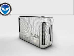 gopro hero2 camera  gopro 3D Model