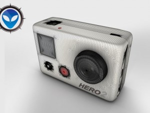gopro hero2 camera  gopro 3D 模型