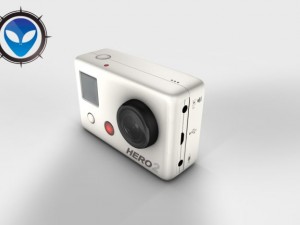 gopro hero2 camera  gopro 3D 模型