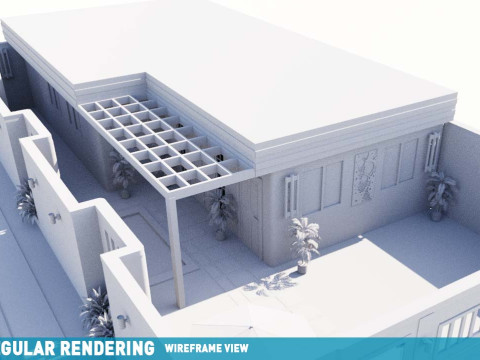 Modern House Condo Land 10x20 Meters Easy to Use No Stress Works with Plugin or Without Modello 3D