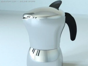 moka Modello 3D
