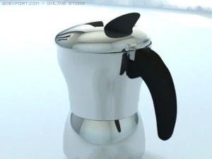 moka Modello 3D