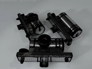 PSP-Kamera 3D Modell