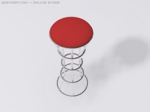 sgabello 3D 모델