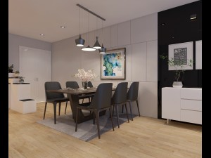 modern cutaway apartment 3D Model