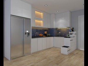 modern cutaway apartment 3D Model