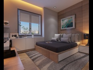 modern cutaway apartment 3D Model