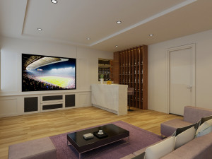 cutaway modern house full furnitures Model 3D