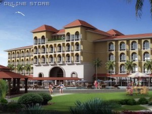 resort urban near the beach 3D Модель