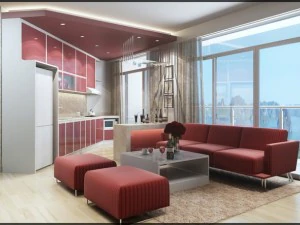 detailed house interior 5 3D Model