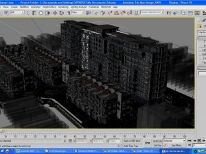 detailed cityscape 3Dモデル