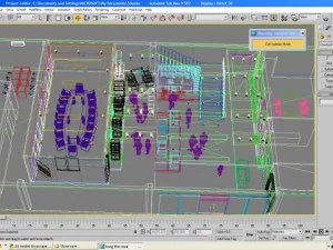appliance store  conference room 3D Model