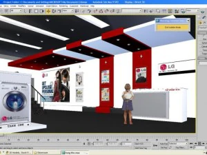 appliance store  conference room 3D Model
