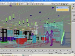 appliance store  conference room 3D Model