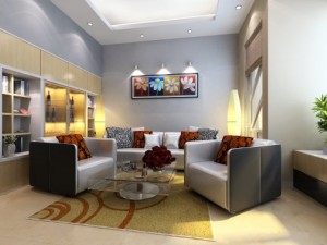 model living room 3D Модель