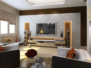 model living room 3D Model