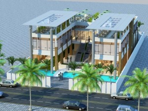 modern restaurant Model 3D