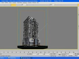 detailed high rise building 3D Model