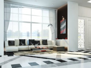 detail luxury modern interior house Modello 3D