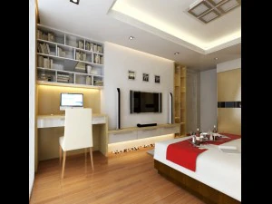 photoreal apartment or hotel suite b2c07 3D Model