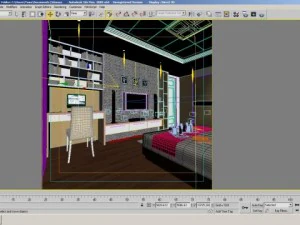 photoreal apartment or hotel suite b2c07 3D Model