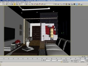 detailed interior apartment 3D Model
