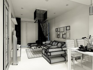 detailed house cutaway 6 Modelo 3D