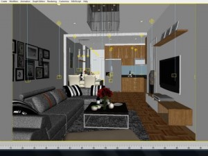 detailed house cutaway 6 Modelo 3D