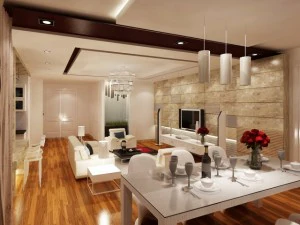 detailed house cutaway 3D Model