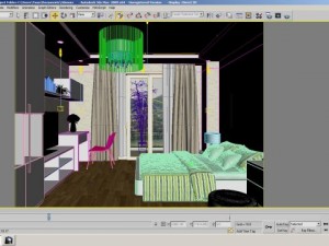 detailed house cutaway view 4 3D Model