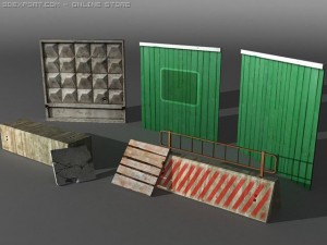 industrial elements 3Dモデル
