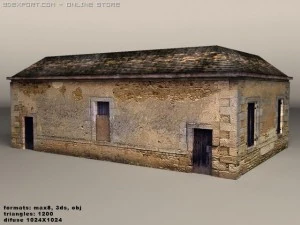 cabana Modelo 3D