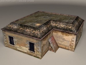 shed 3D 모델