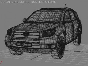 toyota rav4 Modèle 3D
