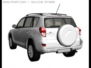toyota rav4 Modèle 3D