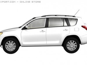 toyota rav4 Modèle 3D