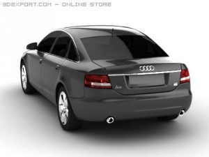 audi a6 Model 3D