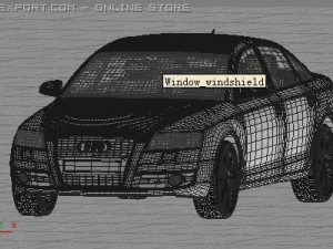 audi a6 Model 3D