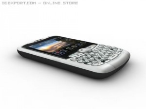 blackberry phone 3D Model