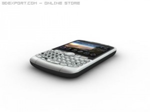 blackberry phone 3D Model