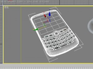 blackberry phone 3D Model