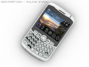blackberry phone 3D Model
