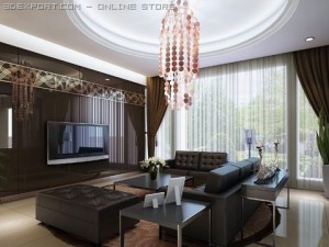 living room 043 3D Model