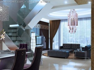 living room 043 3Dモデル