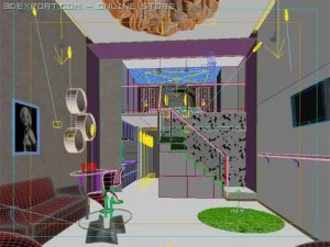 living room 030 3D Model