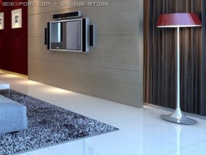 living room 010 3D Model